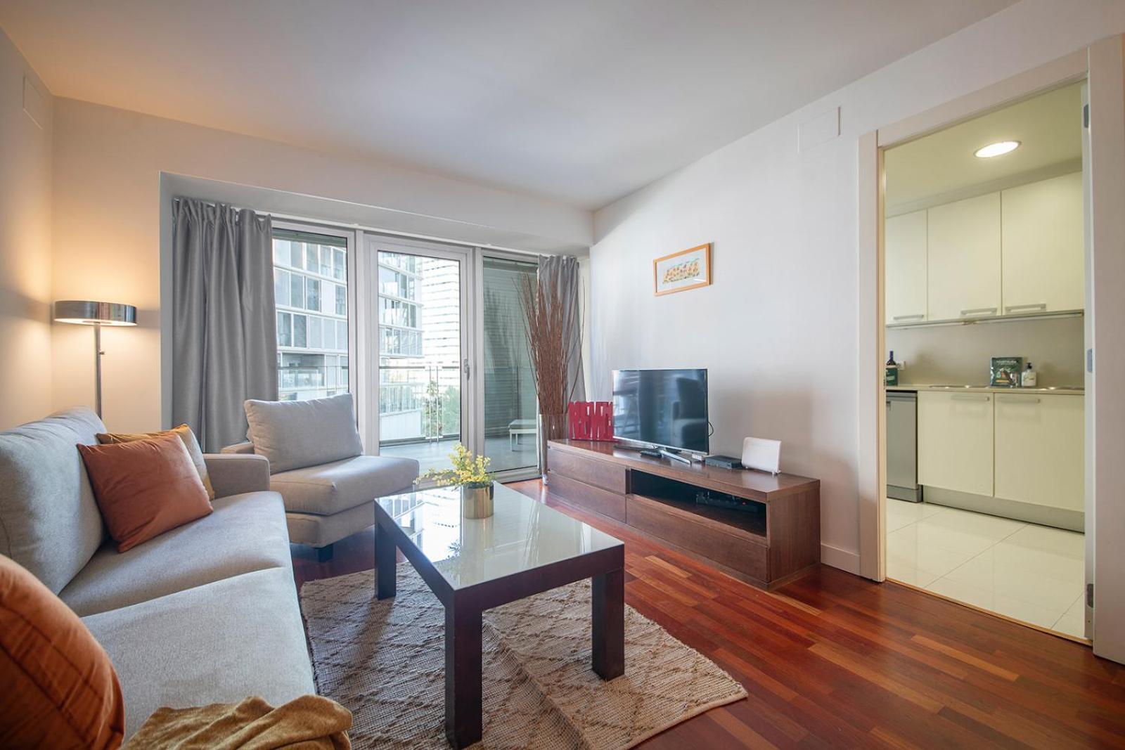 You Stylish Beach Apartments Barcelona Værelse billede