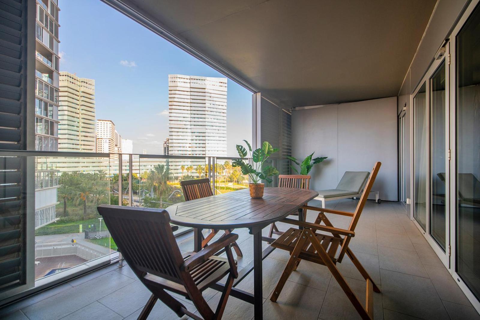 You Stylish Beach Apartments Barcelona Værelse billede