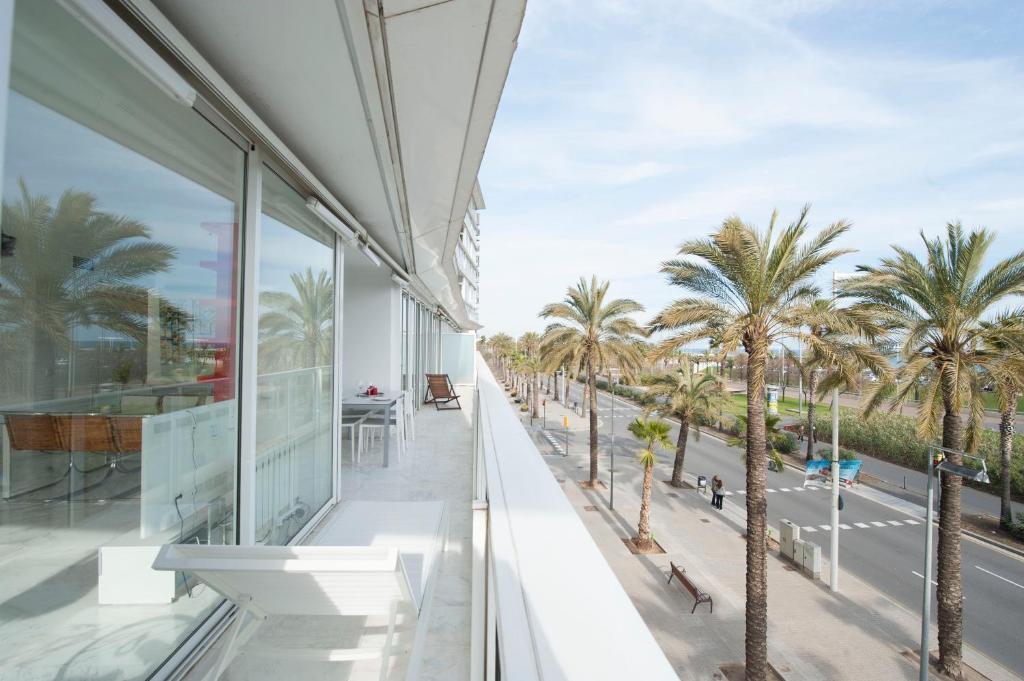 You Stylish Beach Apartments Barcelona Værelse billede
