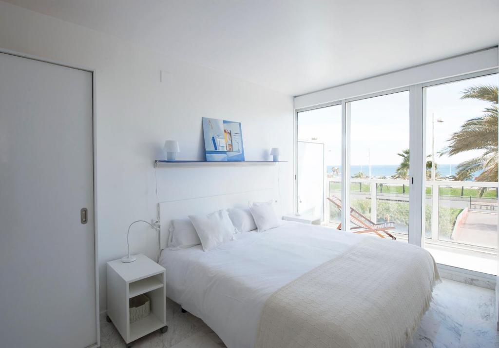 You Stylish Beach Apartments Barcelona Værelse billede